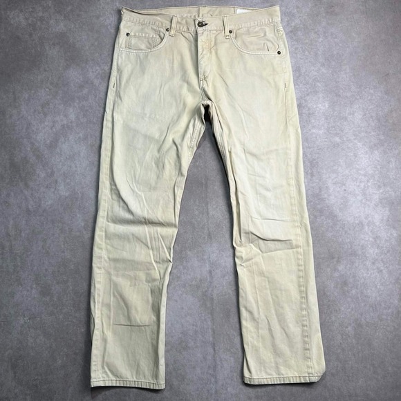 rag & bone Other - Rag & Bone RB 15X Slim Straight Tan Khaki Tailored Workwear Pants Mens 33
